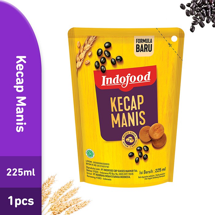 Kecap Indofood Manis 225 ML X 1 Pc