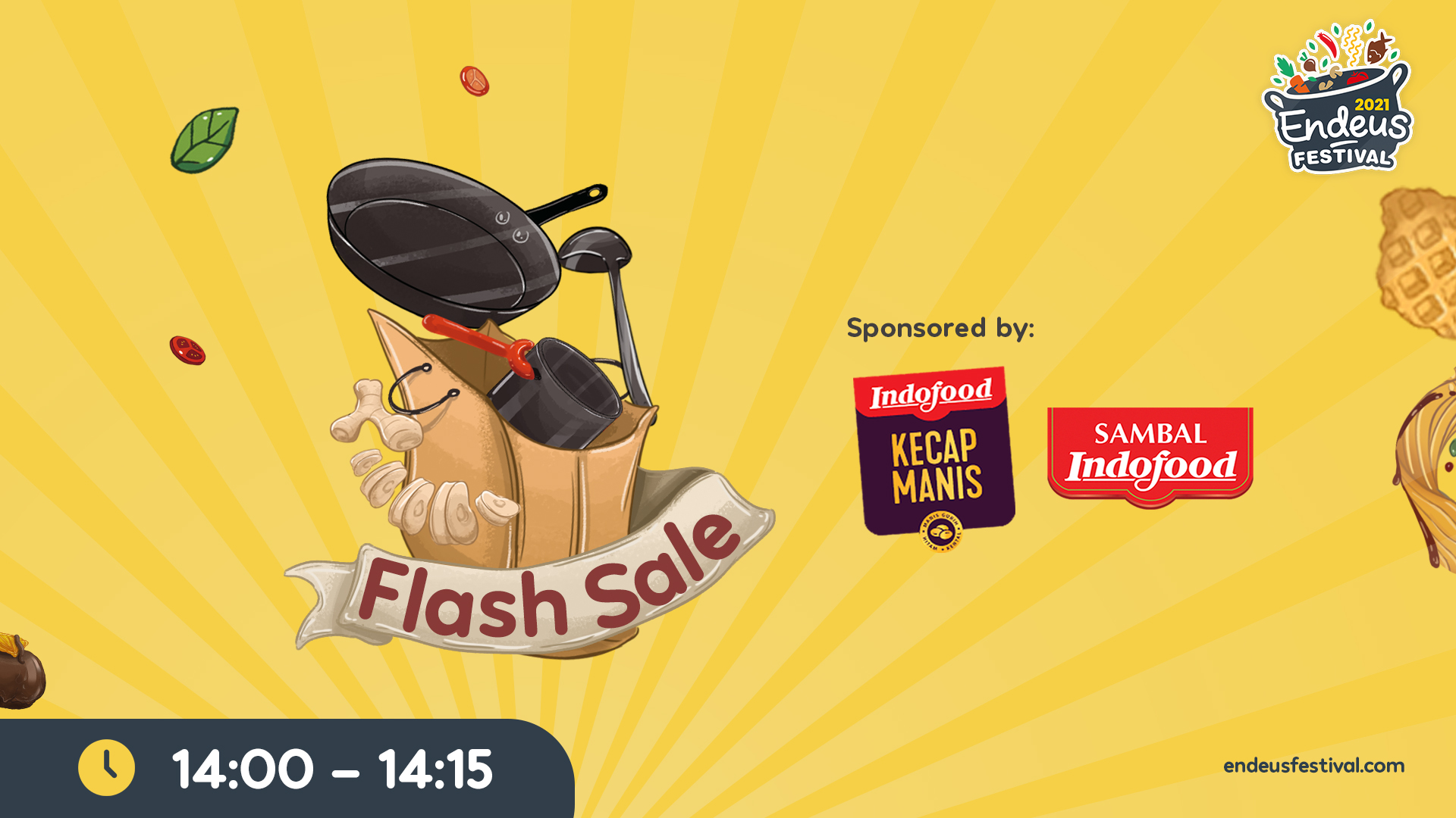 Flash Sale Sponsored by Kecap Manis Indofood & Sambal Indofood